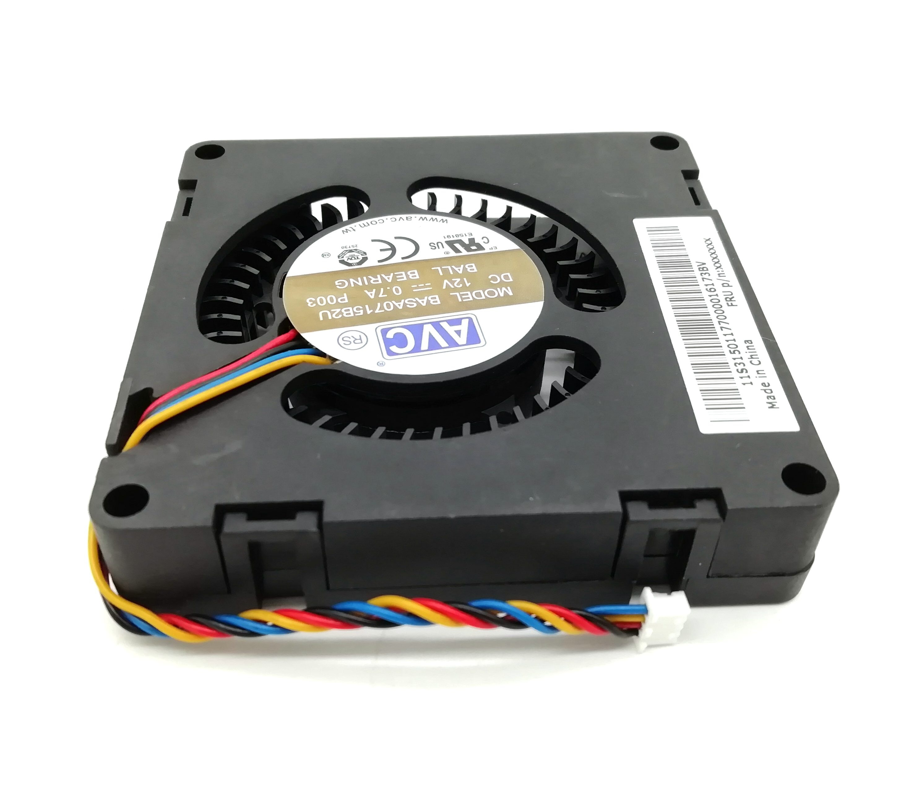 AVC 7015 ventilador cuadrado de turbina BASA0715B2U DC12V doble cojinete turbo