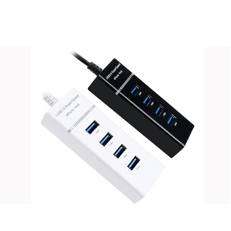 4 Ports High Speed USB 3.0 HUB High-Speed USB 3.0 Multi HUB Splitter Expansion For Macbook Desktop PC Laptop Adapter USB 3.0 HUB