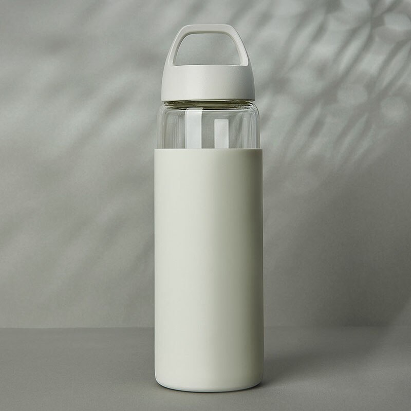 Mufor verre 480mL verre Transparent tasse bouteille d'eau chaude voyage tasse anti-déflagrant voyage verre tasse