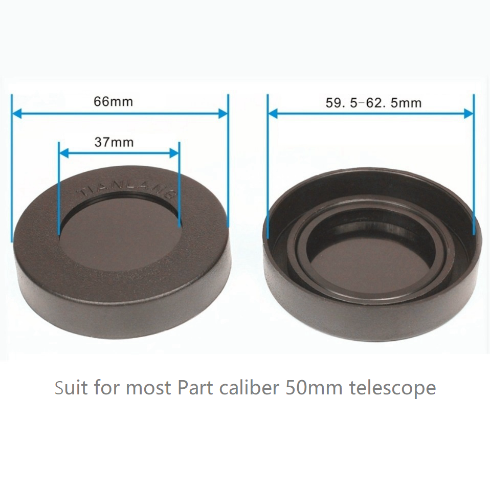 50 60mm Binoculars Telescope Solar Filter Monocular Binocu Objective Lens Astronomical Astrosolar Observe Sun Safety Film Photo: Blue