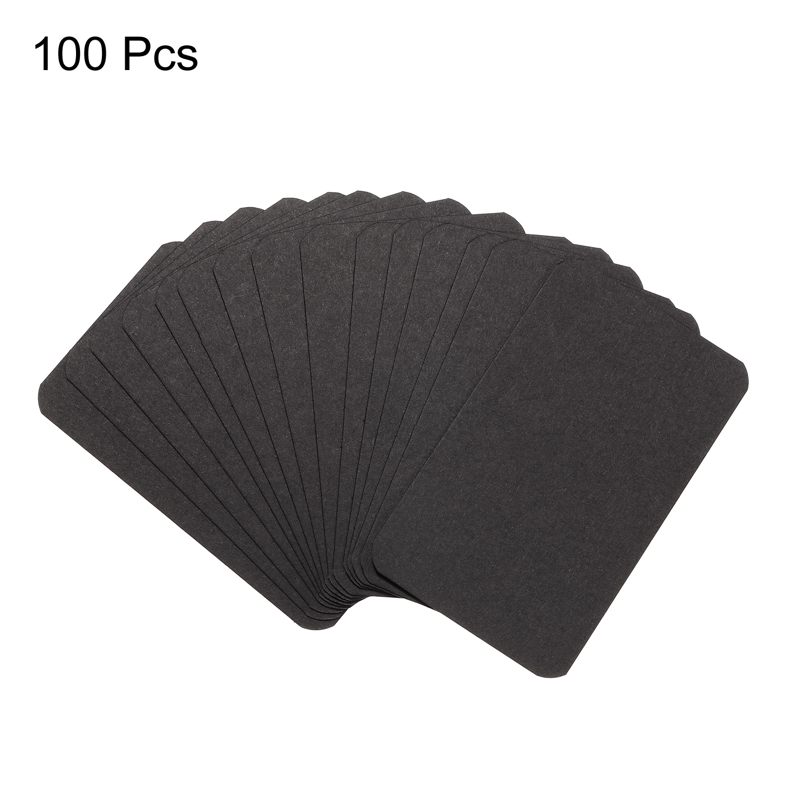 100 Stück 90 x 54 x 0,3 mm Kraftpapier-Karte, blanko, Visitenkarte, Nachricht, Hinweis, Dankeskarte, Schreibkarte, Etikett, Lesezeichen, Lernkarte: verrotten