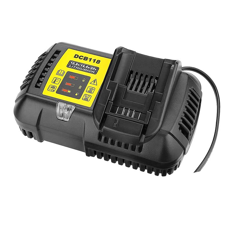 4.5a dcb 118 încărcător de baterie pentru baterie dewalt 10.8v 12v 14.4v 18v 20v dcb 200 dcb 101 dcb 115 dcb 107 dcb 105 dcb 140 &amp;dcb 112: Dcb 118 / S.u.a