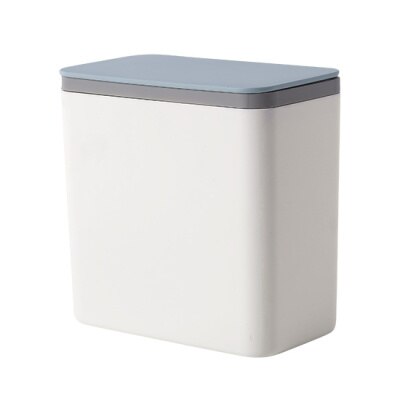 Mini poubelle de bureau Simple avec couvercle | Poubelle avec couvercle, poubelle corbeille à papier, maison: Vert clair