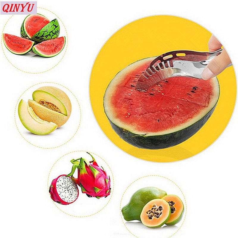 Rvs Watermeloen Snijmachine Gesneden Fruit Cutter Snelle Slicer Keuken Gadgets Smart Keuken Snijgereedschap feestartikelen 9ZCF066