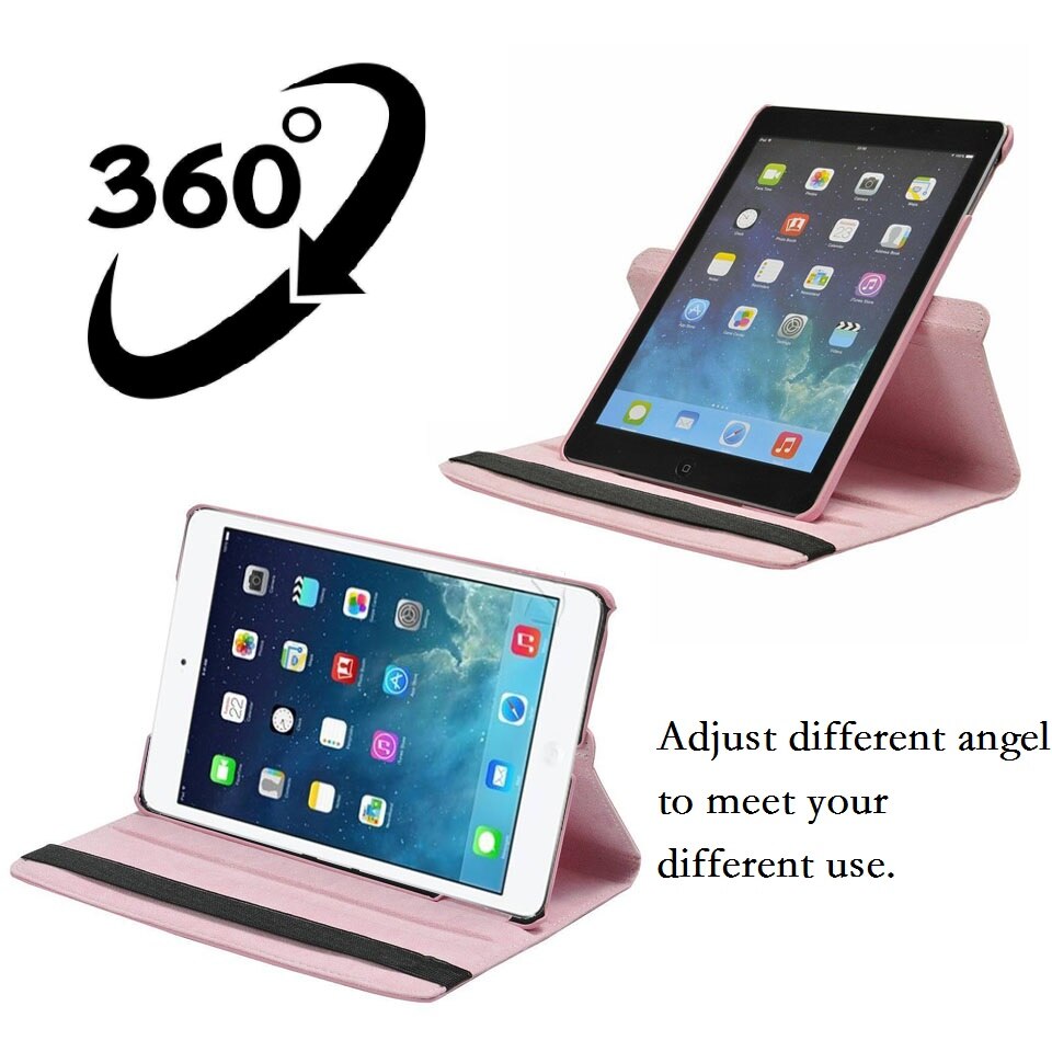 360 rotación Coque para iPad de de 9,7 5th 6th aire 1 2 DE AIRE caso magnético inteligente para automóbil dormir cubierta para iPad caso 360