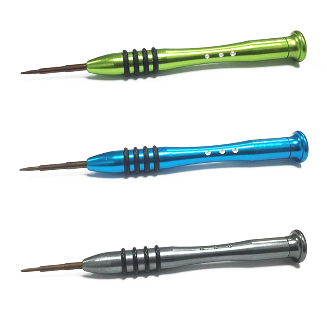 Precieze schroevendraaier demontagegereedschap voor iphone telefoon reparatiegereedschap woord 2.0/ kruis 2.0/ kruis 1.5/ vijfhoekig 0.8/ 0.6 y antislip
