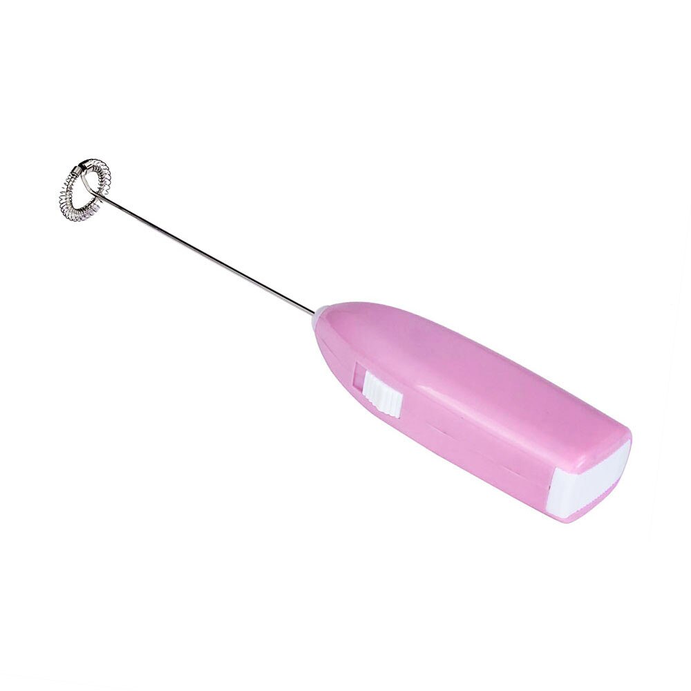 Pink Kitchen Electric Hand Whisk Mixer Coffee Milk Egg Beater Stainless Steel Electric Hand Mixer L*5