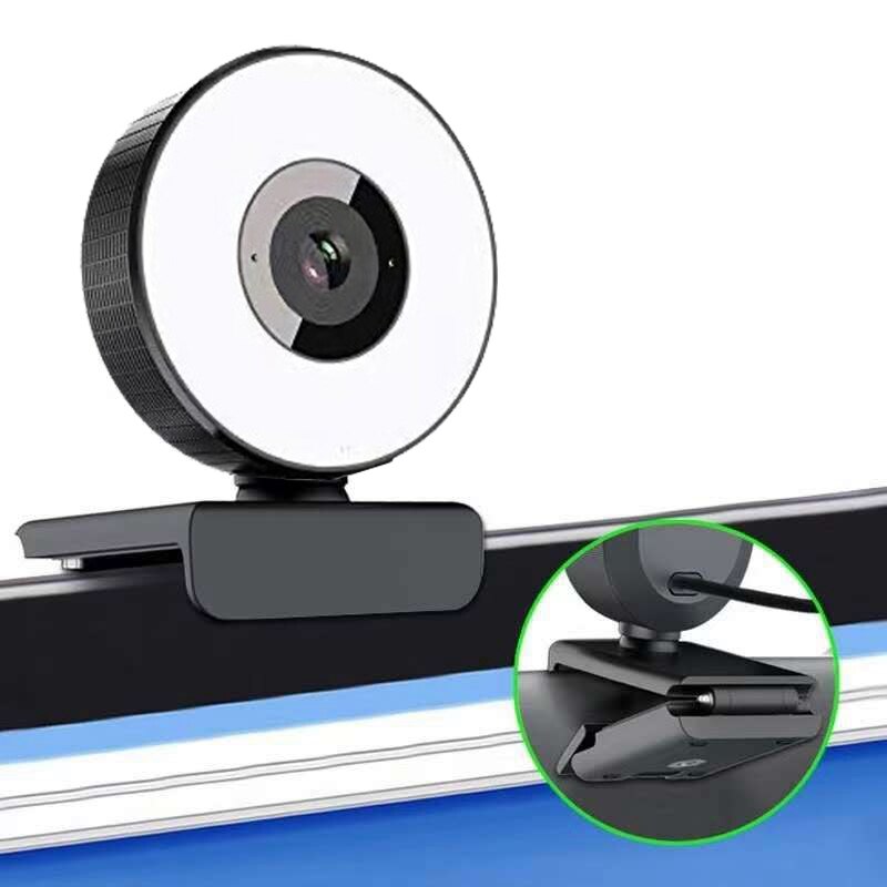 X11-Network Computer Kamera mit Füllen Licht Usb Fahrer-Freies Live Web Klasse Video Konferenz Hd für Live Büro Lehre