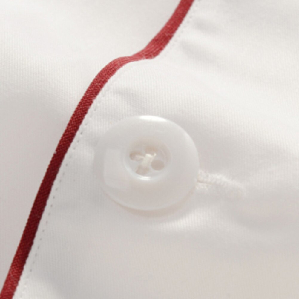 Men Short Sleeve Double-breasted Chef Waiter Work Uniform Catering T-shirt Top For Kitchen Restaurant Food Serive Work Uniform