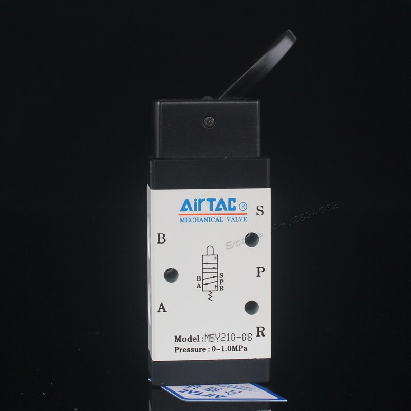 5 Way 2 Position PT1/4" Mechanical Valve Pneumatic Control Valve M5Y210-08 AirTAC