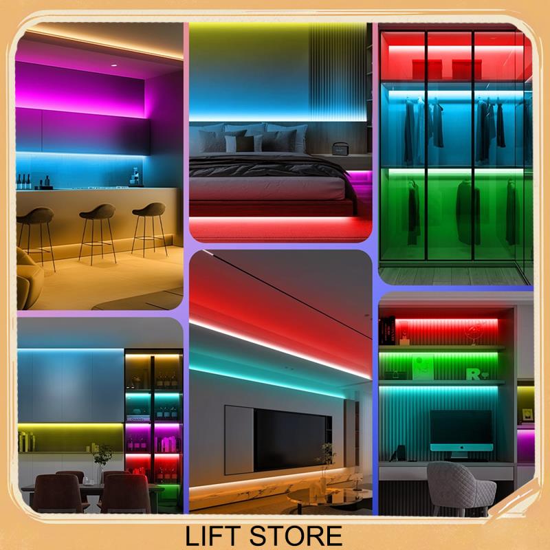 BTLIFE-RF Touch Panel RGB LED Controller Kit, RGB LED Strip Lights Controller With RF Wireless Remote, For 5V 12V 24V 4-PIN