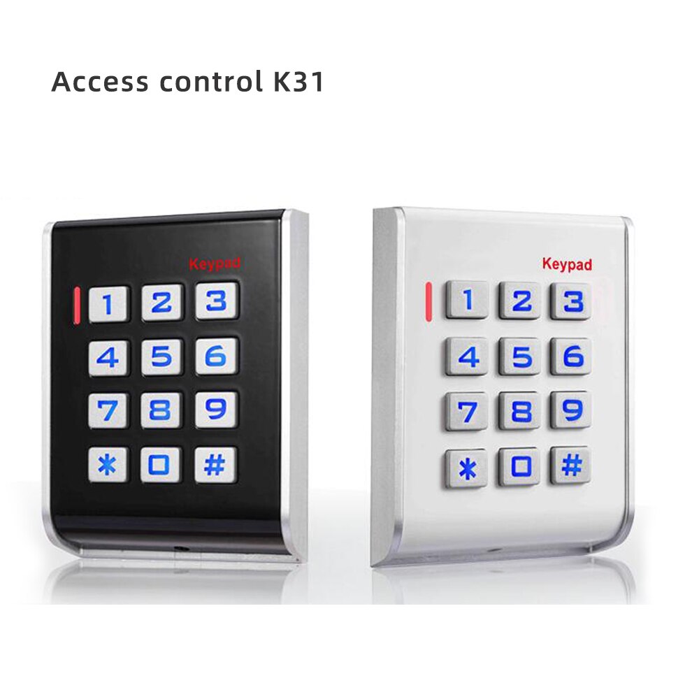 125KHZ RFID Waterproof Access Control Keypad Stand Alone Access Controller DC12V backlight support 2000users Wiegand26