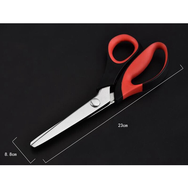 Zig Zag Cut Scissors For Sewing Dressmaker Scissors Tailor Cutting Pinking Shears Scissors Leather DENIM Craft Fabric Textile
