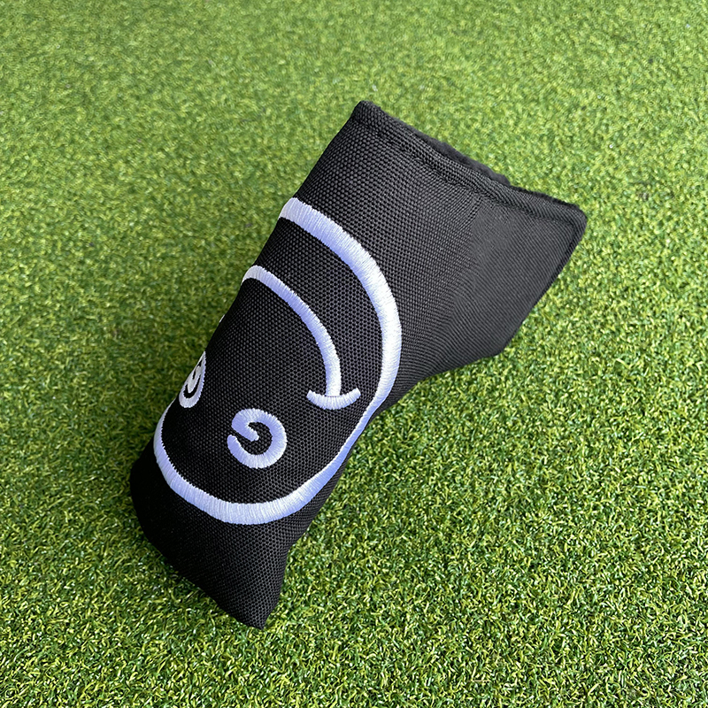 Smile golfklubba  #1 #3 #5 trähuvudskydd driver fairway woods skydd putterhuvudskydd: Mörk khaki