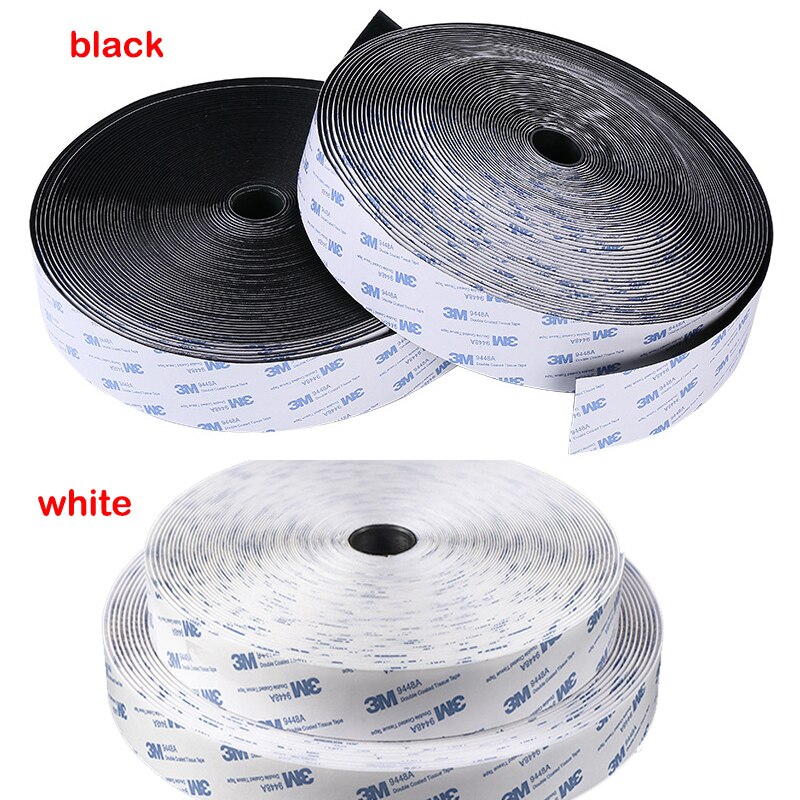 1M Sterke Zelfklevende Klittenbandsluiting Tape Nylon Sticker Adhesive Magic Lijm Voor 16/20/25/30/38/50/100 Mm