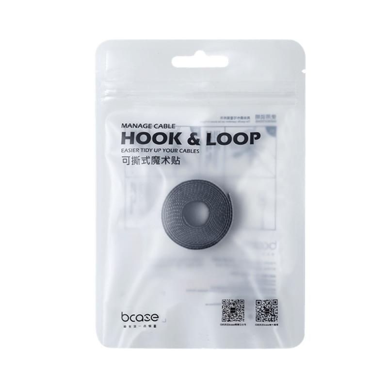 Detachable Velcro Cable Electrical Line Tie Fixer Fastener Mount Desk Wall Wire Organizer Self-Adhesive Cord Holder Organizing: Black 1M