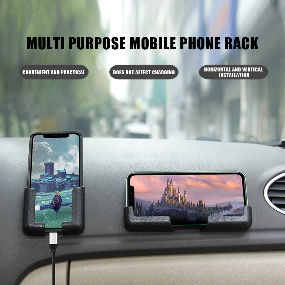 Multifunctionele Auto Telefoon Houder Mobiele Telefoon Stand Beugel Auto Interieur Accessoires