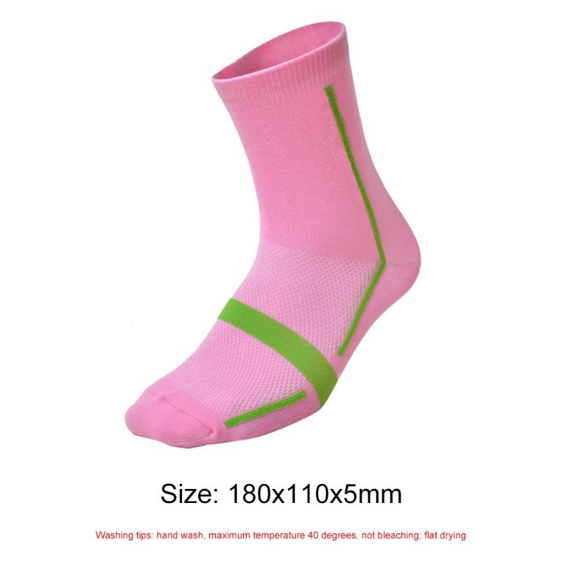 Nylon Cykelstrumpor - Unisex - Knähöga - För Löpning, Fotboll, Basket