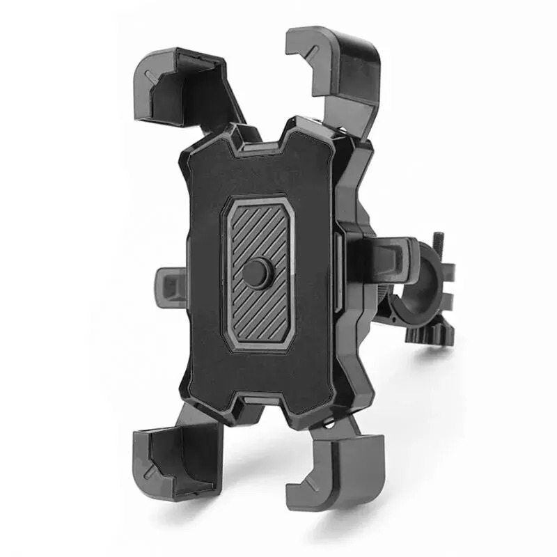 360 ° Soporte giratorio para teléfono de bicicleta eléctrica para iPhone Xiaomi, soporte antideslizante para montar en bicicleta de montaña y motocicleta: Default Title