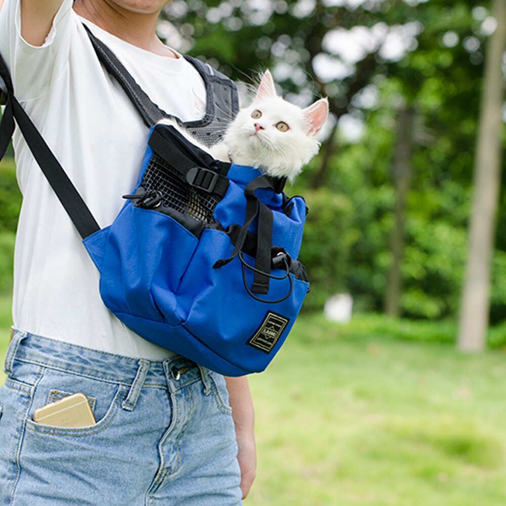 Bolsa de transporte perro transpirable para perros grandes Golden Retriever mochila con Bulldog ajustable bolsas de viaje para perros grandes productos para mascotas