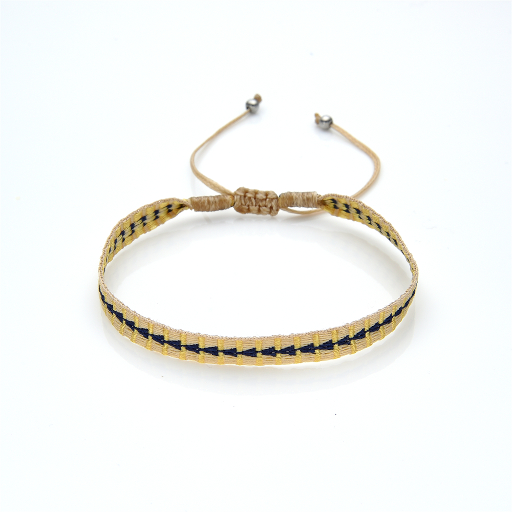 KKBEAD Colombia Armband Stof Armbanden Vrouwen Mannen Handgemaakte Gevlochten Polsband Vintage Pulseras Boho Sieraden: Hot Stamping