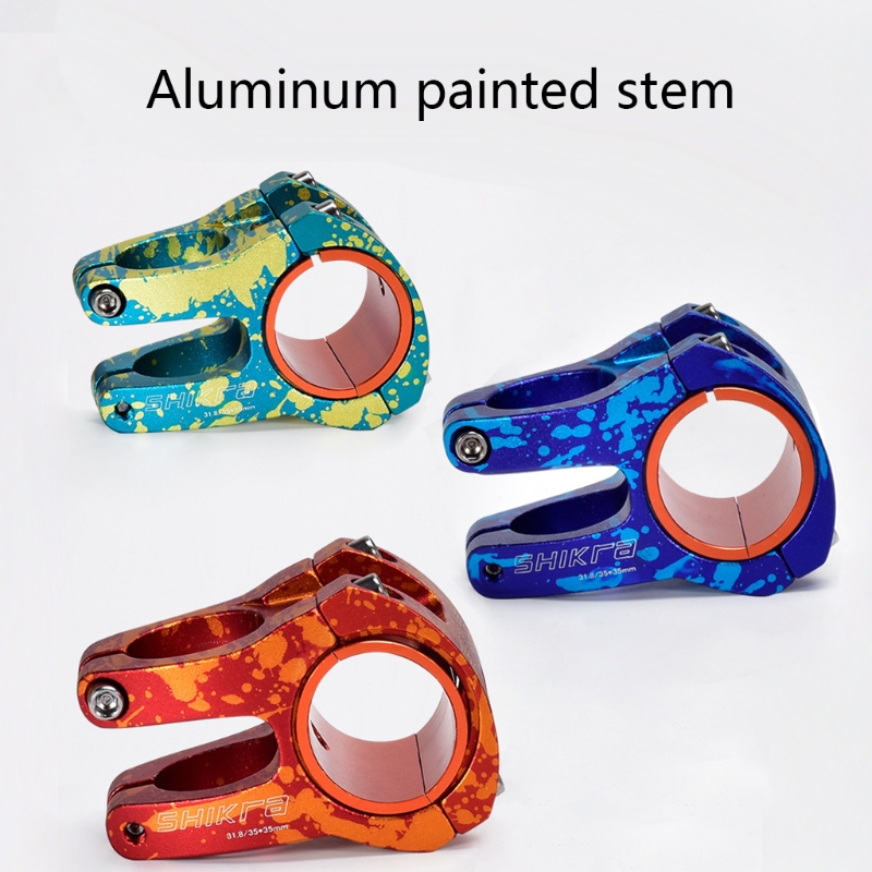 Mountain Bike Stem 31.8 / 35Mm 35Mm / 50Mm Dazzle Bicycle Stem Ultralight Aluminum Short Handlebar Stem Riser For Mtb