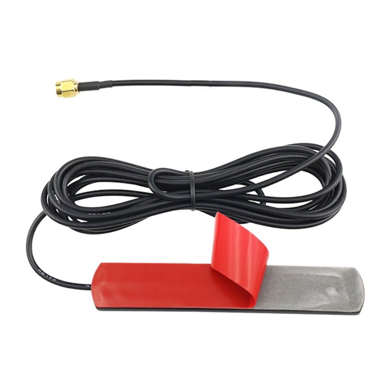 4G Gsm Antenne 700-2600Mhz Gelijmd Strip Patch Sma Male Connector Antenne 3-Meter Lengte Lijm kabel Voor Auto Voertuig