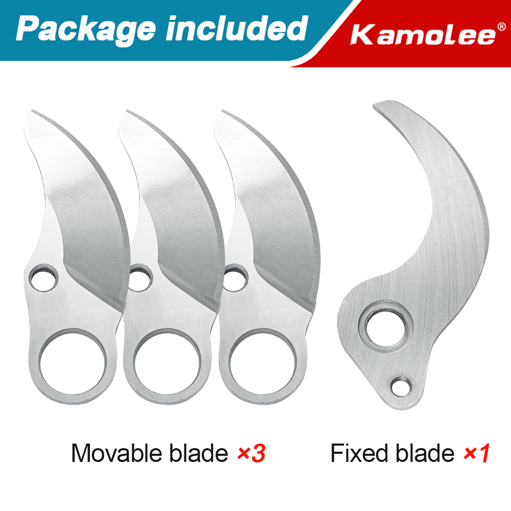 Kamolee Sk5 40Mm Elektrisch Schaaraccessoire Mes Hoge Sterkte Hoge Hardheid Snoeitakken Tuingereedschap: WHITE