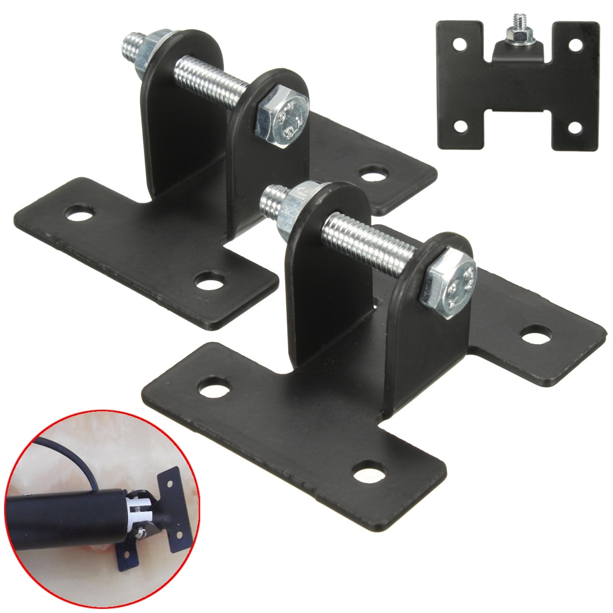 Pair Mounting Brackets Link For DC12V/24V Heavy Linear Actuator Motors