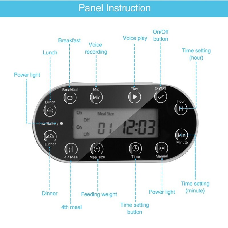 3.5l wifi fjernbetjening app kontrol smart automatisk foderautomat til kæledyr til katte hunde maddispenser timer hunde katte forsyninger foder bowler