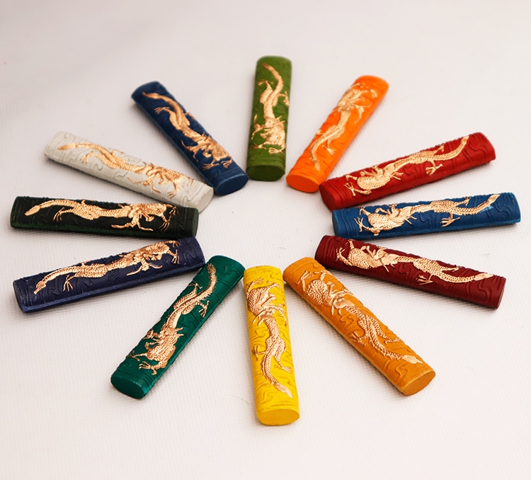 Chinese Set Sumi-E Color Ink Stick Paint Solid Inks Hui She Laohukaiwen Calligraphy Sumi Ink Chinese Sumi Painting Ink