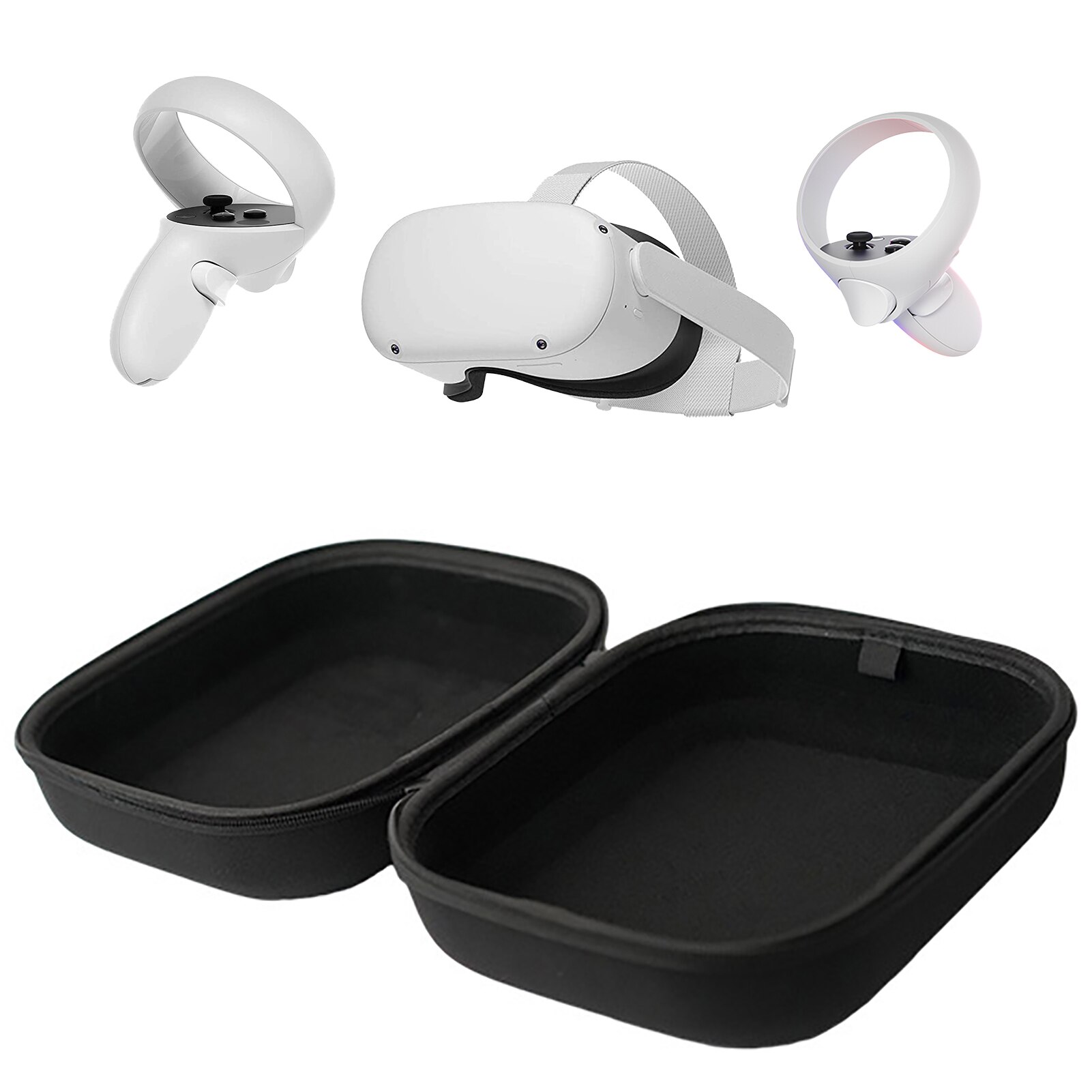 Protable vr tilbehør til oculus quest 2 vr headset rejsetaske eva opbevaringsboks til oculus quest 2 tilbehør