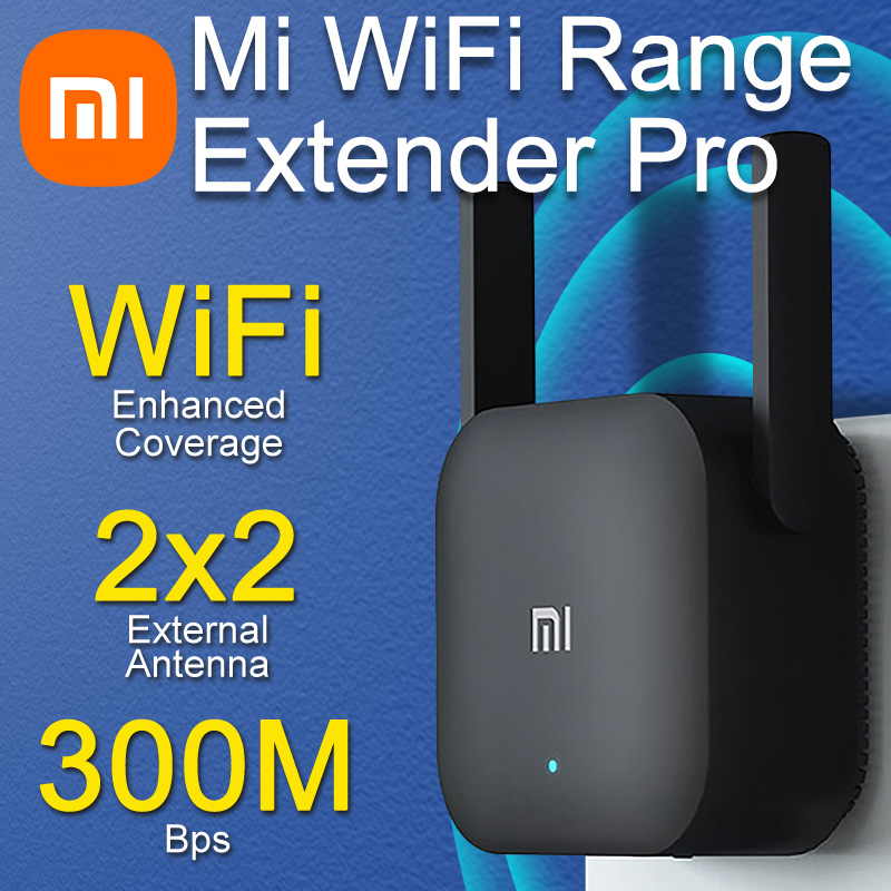 Xiaomi Wireless Wifi Pro Mi Amplifier Router 2.4G Wi-Fi Repeater 300M Network Expander Range Extender 2×2 External Antennas