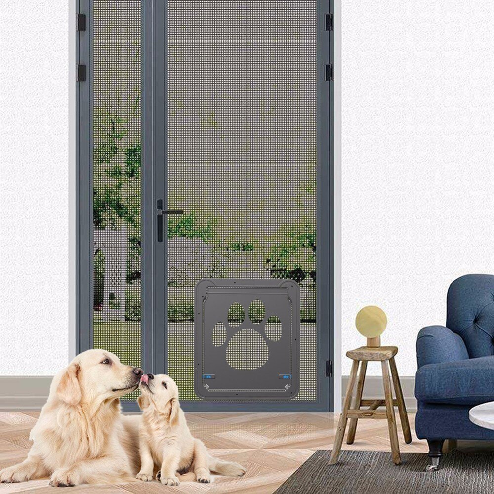 Multifunctionele Huisdier Magnetische Deur Innovatieve Gaas Raam Deur Voor Honden Katten Locking Pet Deur Voor Huisdieren