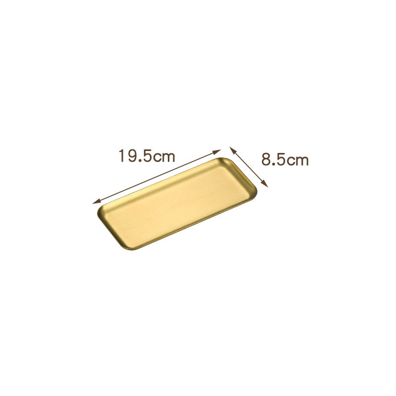 Silber Gold Edelstahl Servierteller Restaurant BBQ Spieße Sushi Tablett Großes flaches Tablett Lebensmittelaufbewahrungsplatten für sterben Küche: Blau