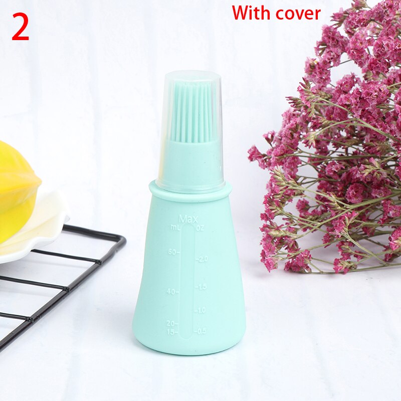 Bærbar tøbørste køkkengadgets silikone varmebestandig olieflaskebørster madlavningstilbehør grillværktøj: Gn2