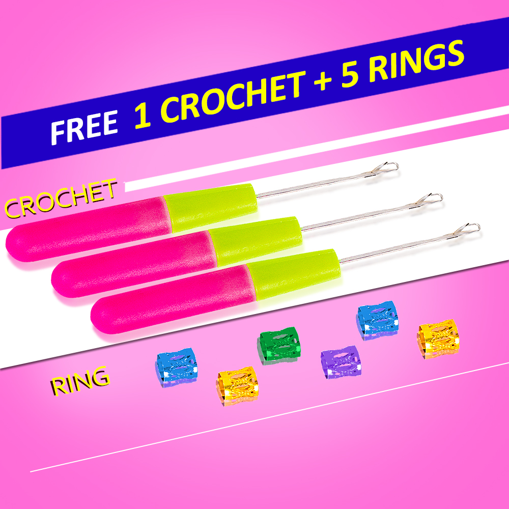 Box Braids Ombre Hair Extension Synthetic 22 Inch Crochet Braids Crochet Hair