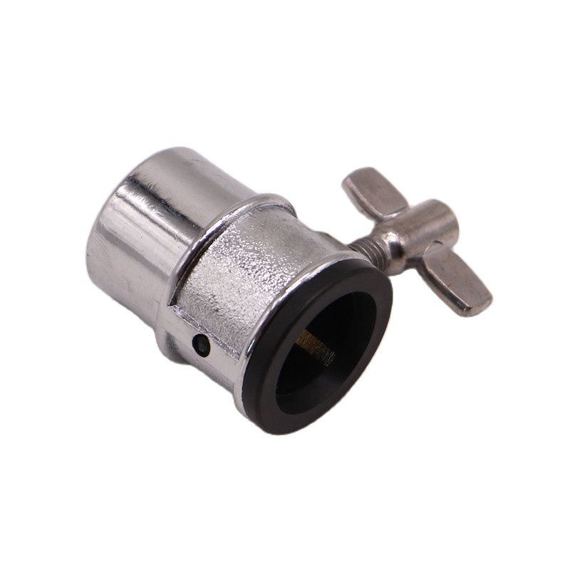 Hanging Truss Pipe Fittings Bracket Fittings 19mm 16mm Diameter Bracket Metal Pipe Sleeve Silver Color 1 Piece