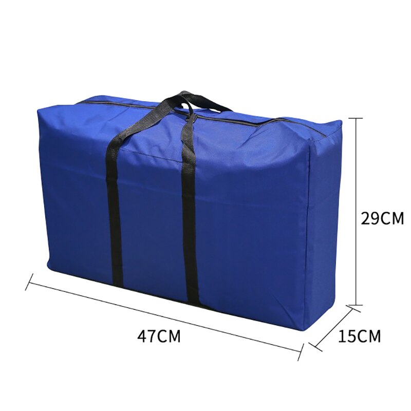 Unisex de gran capacidad de viaje bolsos Oxford impermeable bolsas de equipaje plegable bolsas para mudanza bolsas de almacenamiento para ropa XA326F