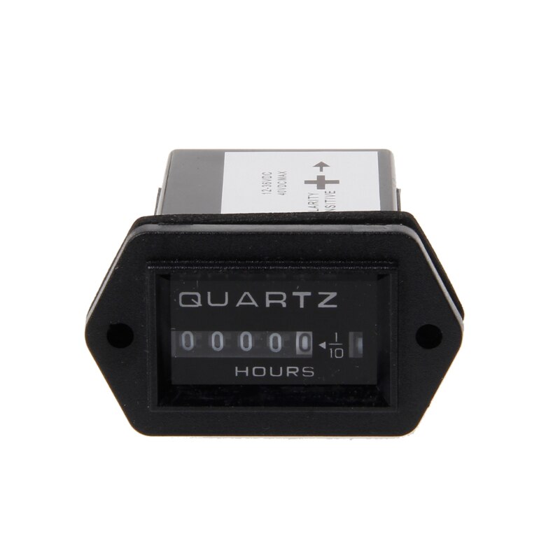 QILEJVS-contador de horas sellado para barcos, camiones, tractores, coches, generador de DC10V-80V,
