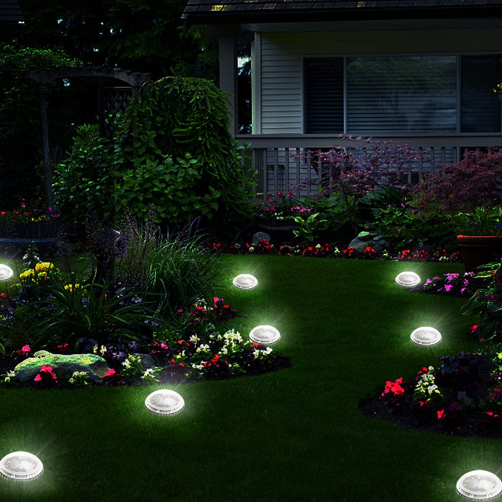 Led Solar Tuin Licht Buitenverlichting Waterdicht Solar Light Gazon Stoep Grond Tuin Decoratie Plug-In Tuin Verlichting