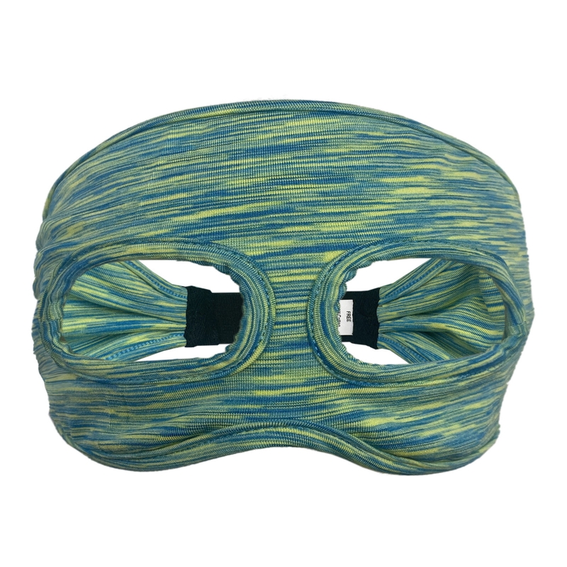 VR Eye Mask Face Cover VR Fine Workmanship Sweat Band VR Eye Covers Pads 101A: Green pattern
