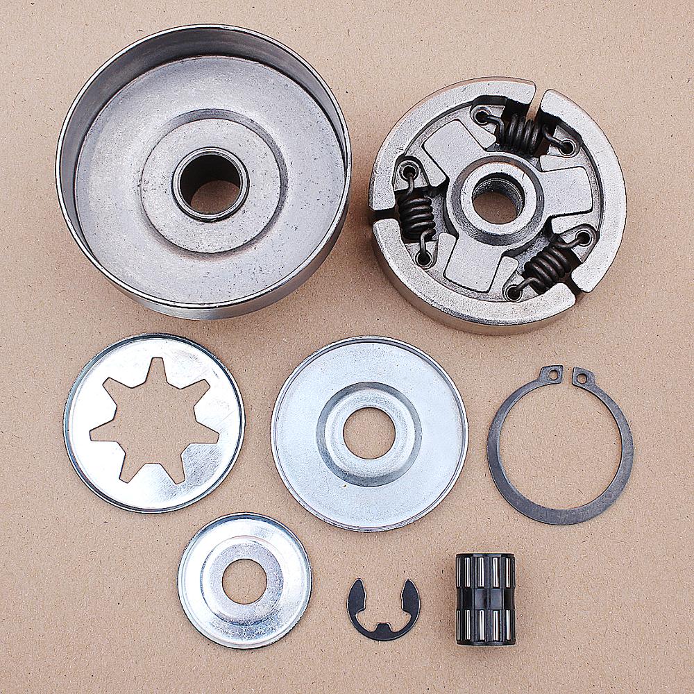 Clutch Drum 3/8 7 Tand Velg Tandwiel Naaldlager Kit Voor Stihl 038 038AV MS380 MS381 Kettingzaag Vervangende Onderdelen