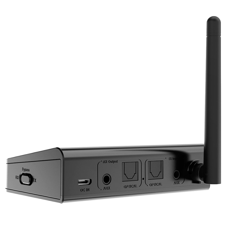 Bluetooth Transmitter Receiver Long Range Low Latency 3 in 1 Aptx Family Wireless Speaker HD Home o