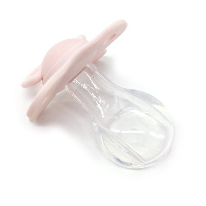 Adult Pacifier Wide-bore Butterfly Shaped Silicone Nipple for Adults Supplies