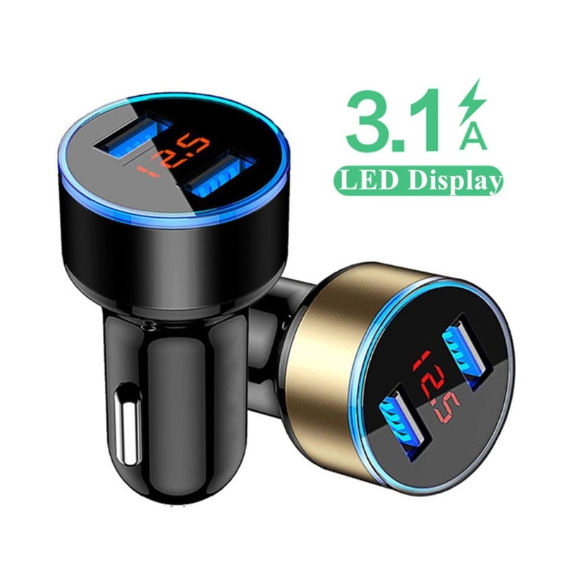 3A Usb Fast Charger Car Charger Voor Xiaomi 11 10T Poco X3 M3 Redmi 9 Iphone 12 11 Pro 7 8 Plus Mobiele Telefoon Adapter Autolader