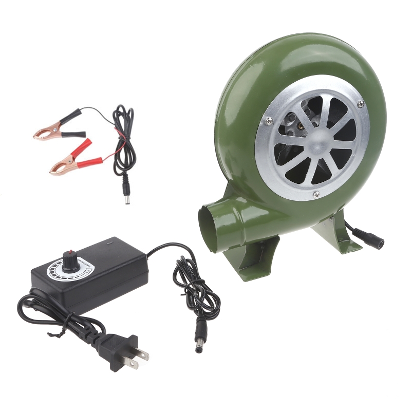 100 V 220 V elektrisches Gebläse HighPower 30/40/60/80 BBQ Camping Gebläse 2900 min