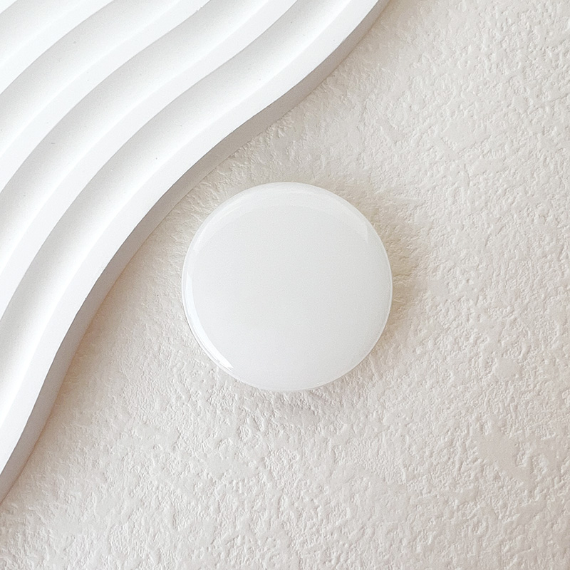 Popular Ins Korean style Macaron socket Phone Talk Grip Stretchable Folding Simple Phone Holder: black