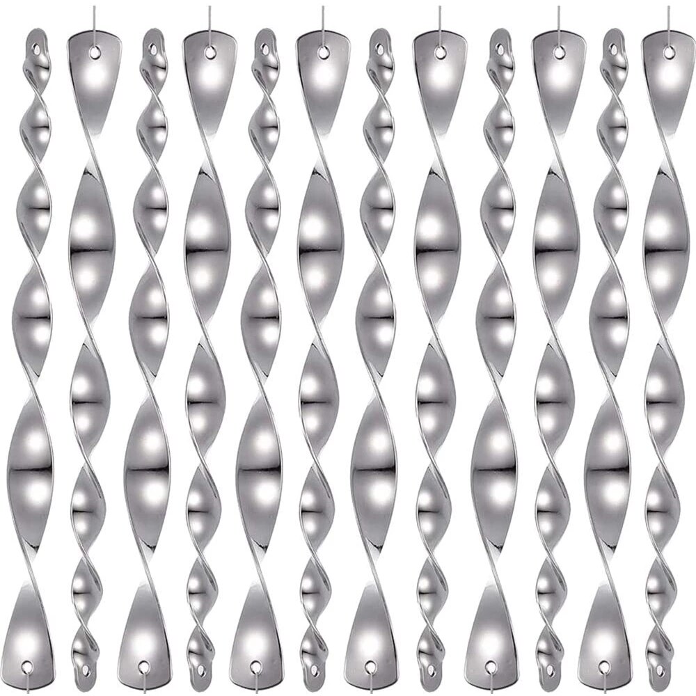Reflective Rods 12pcs Bird Repeller Outdoor Garden Orchard Reflect... – Vicedeal
