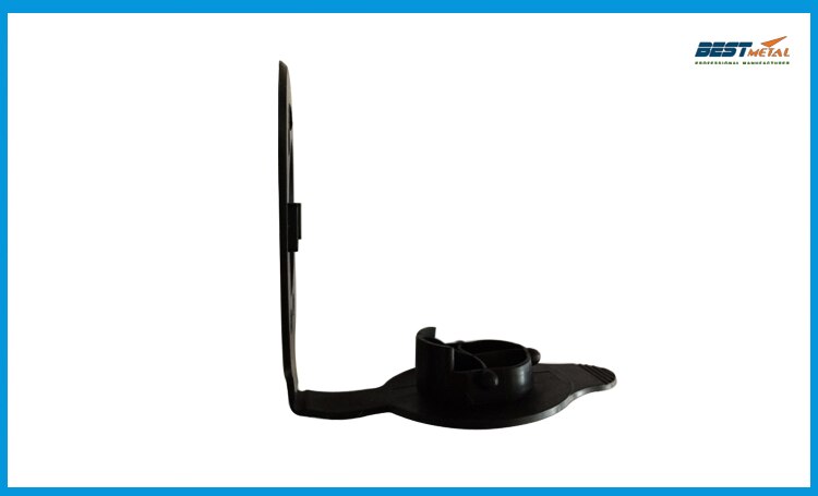 2 pieces Black color PVC CAP and GASKETS for flush mount fishing rod Rack holders 7739N